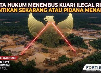TAMBANG ILEGAL DI RIAU: KAMI TIDAK TAKUT, SEKALIPUN KALIAN DIBEKAP NAMA BESAR !
