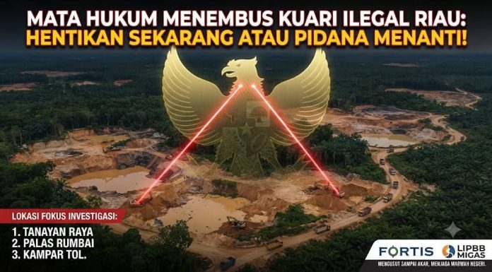 TAMBANG ILEGAL DI RIAU: KAMI TIDAK TAKUT, SEKALIPUN KALIAN DIBEKAP NAMA BESAR !